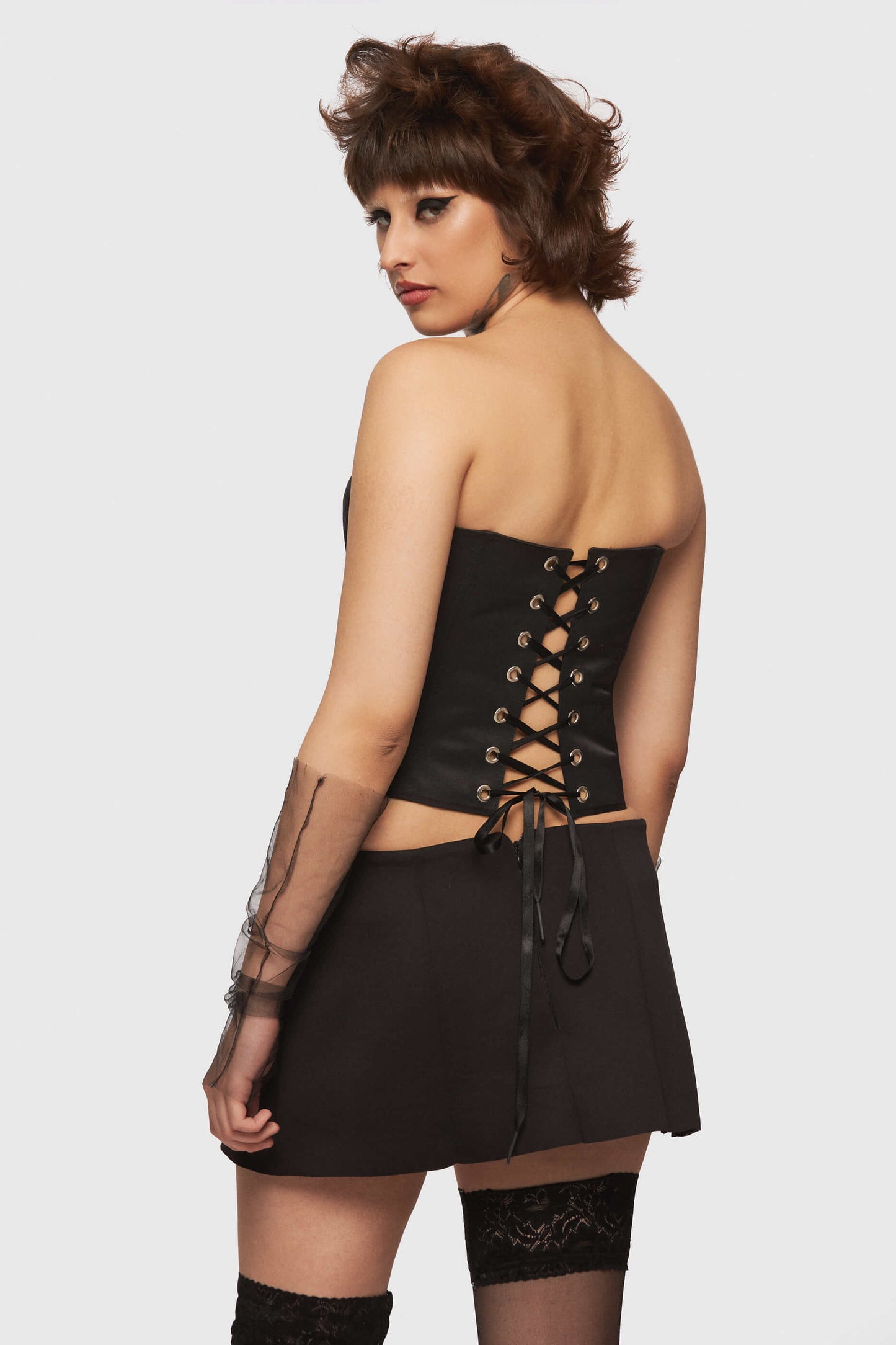 Black Polly Corset