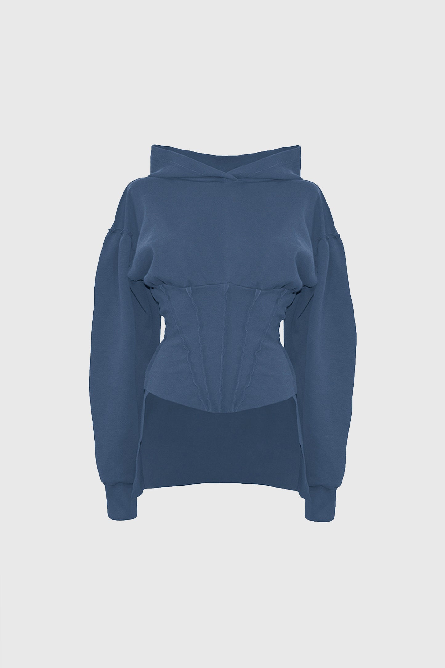 Blue Corset Hoodie