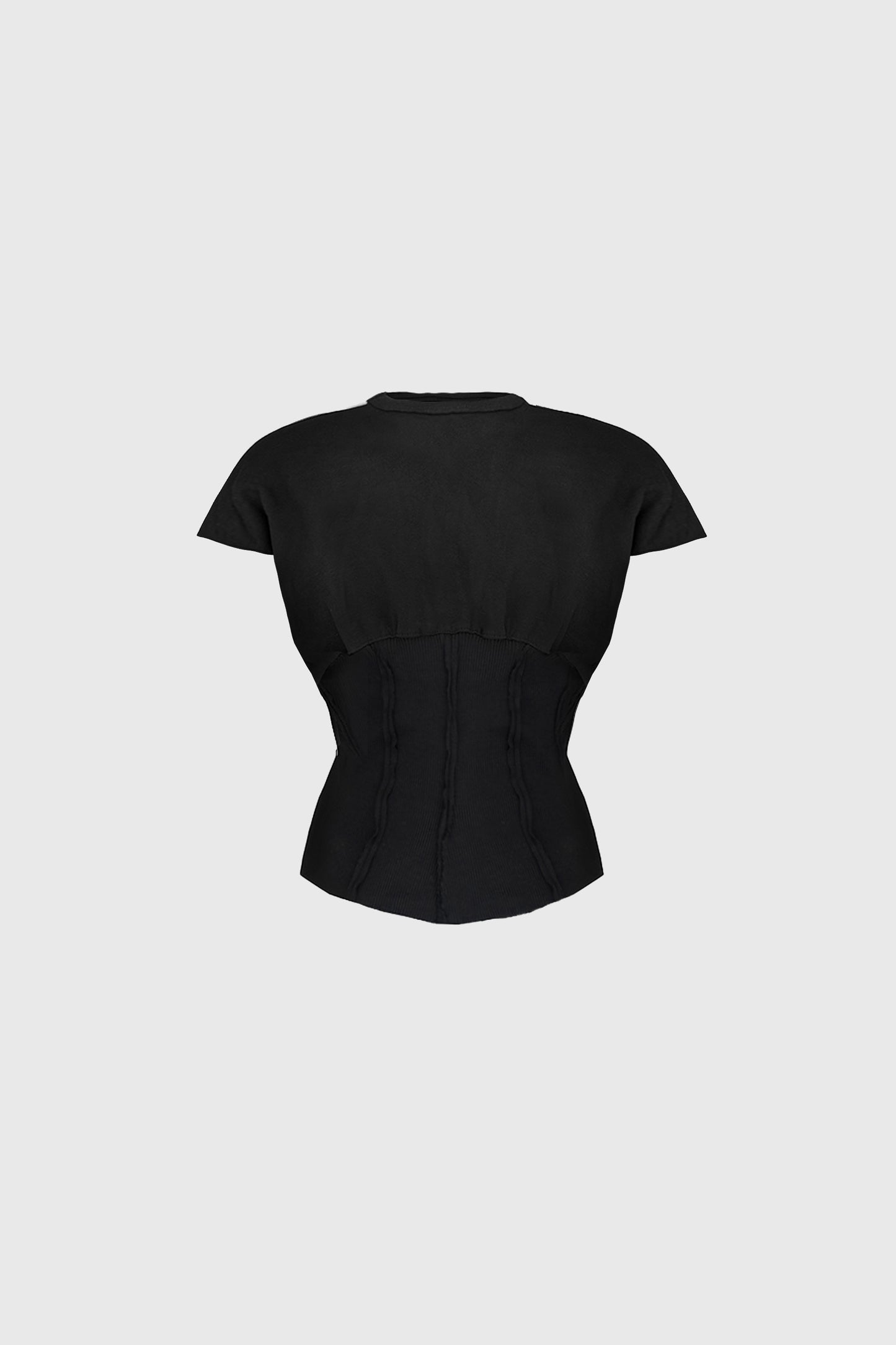 Black Corset Top T-shirt