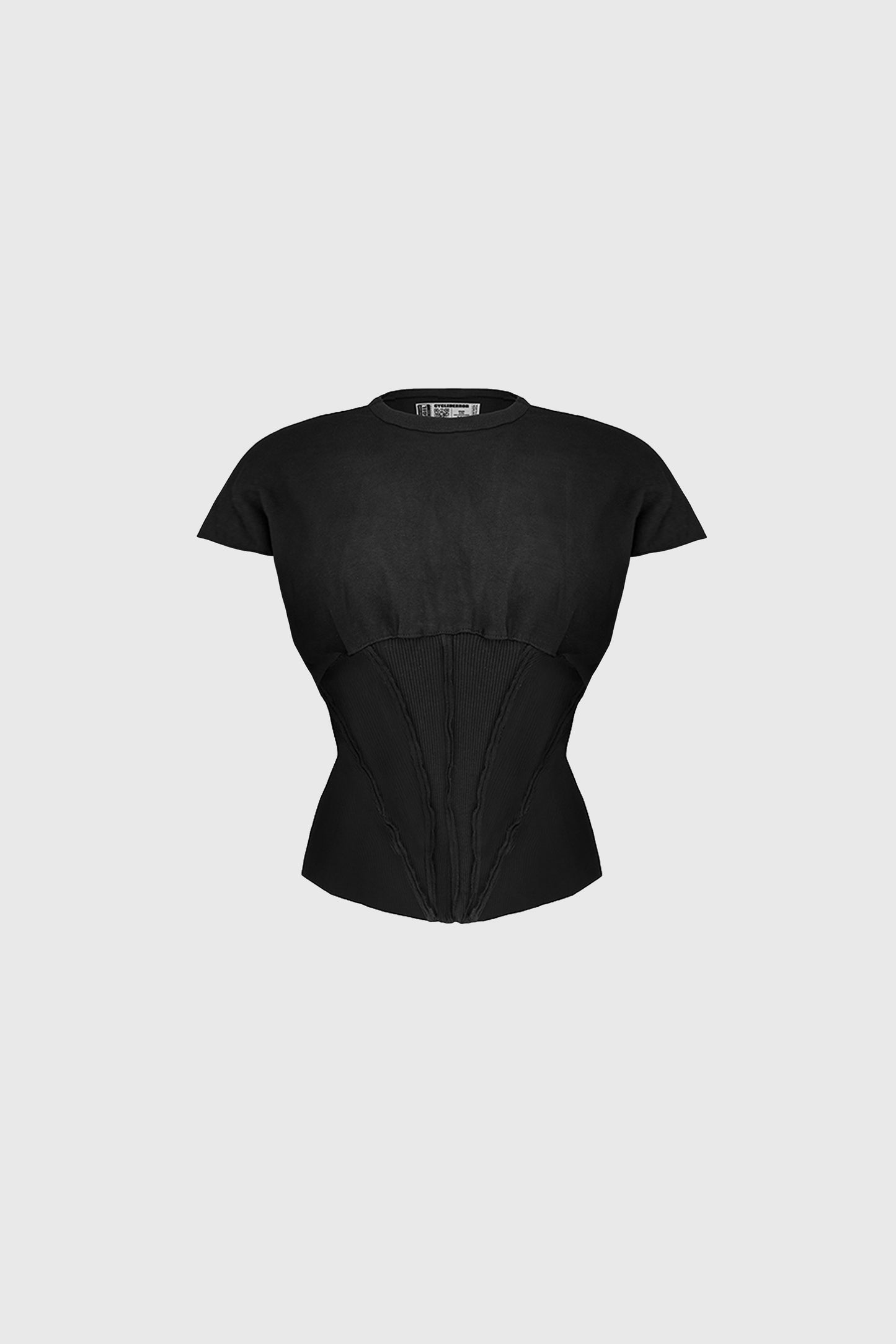 Black Corset Top T-shirt