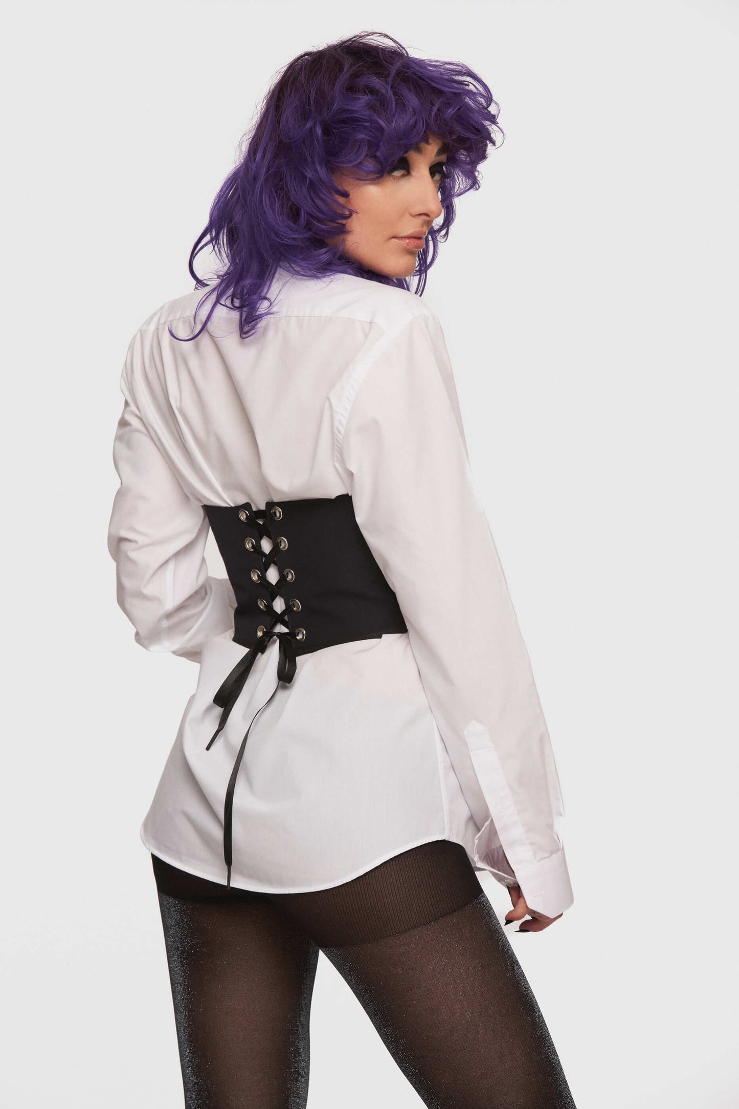 Underbust Negru 