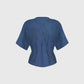 Blue Corset T-shirt