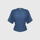 Blue Corset T-shirt
