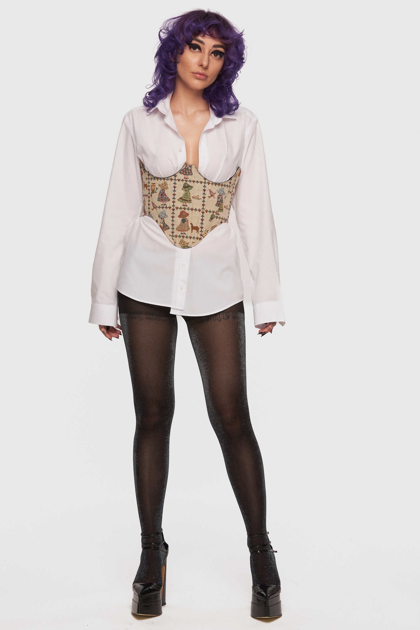 Underbust Brocart