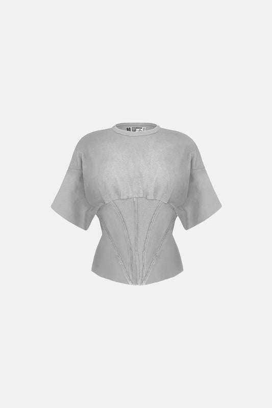 Tricou Corset Gri