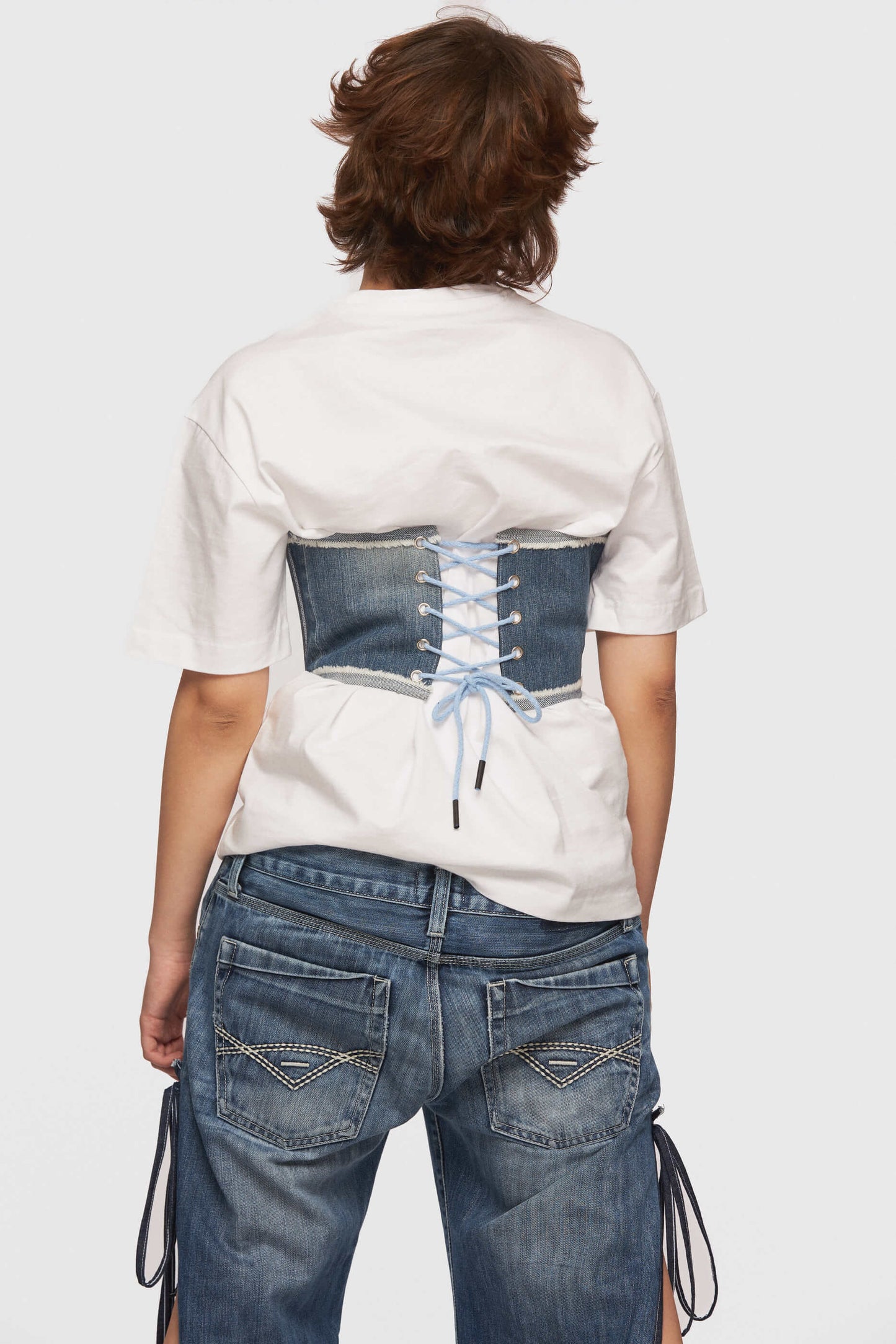 Patch Denim Underbust