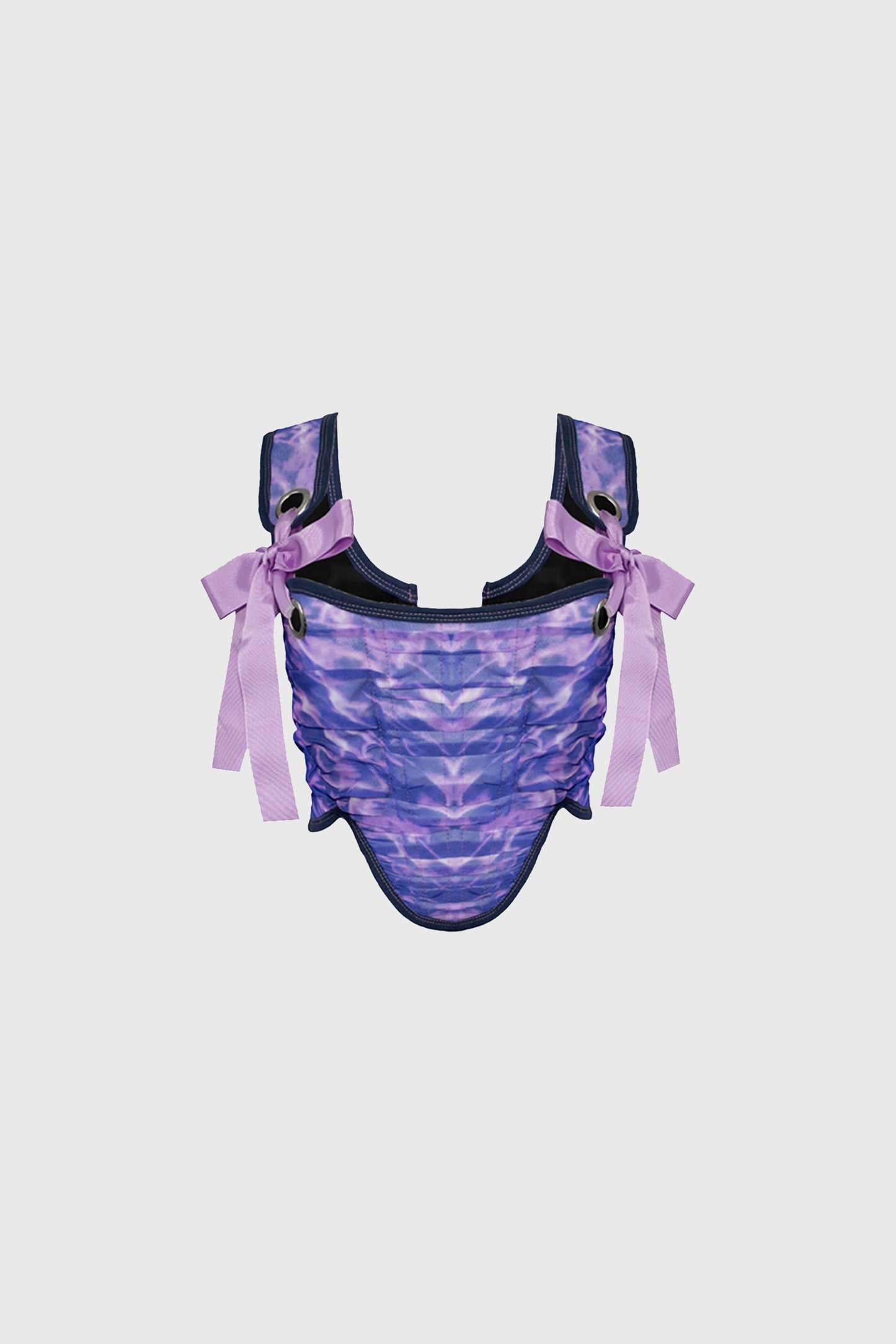 Corset Drapat Violet