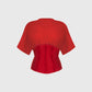 Tricou Corset Roșu
