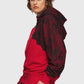 Red Lace Hoodie
